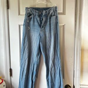 Classic Light Blue Denim Jeans